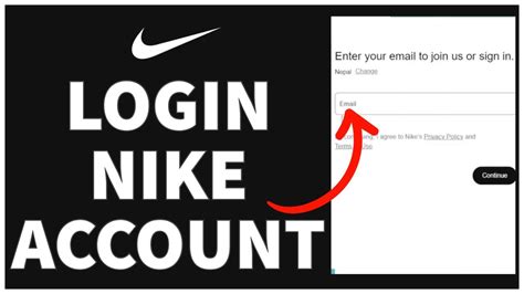 nike email log in.